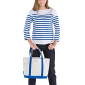 The genuine Woman French striped shirt Marine Nationale, Rachel 100% made in france Orcival