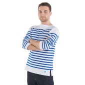 La marinière marine nationale authentique homme, Rachel 100% farbiquée en france Orcival